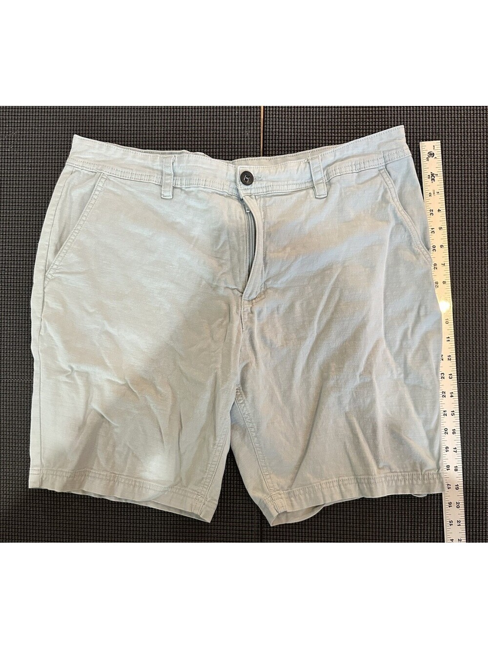 O’Neill Standard Fit Chino Shorts Mens 38 Light Sage Stretch Casual Surf Skate